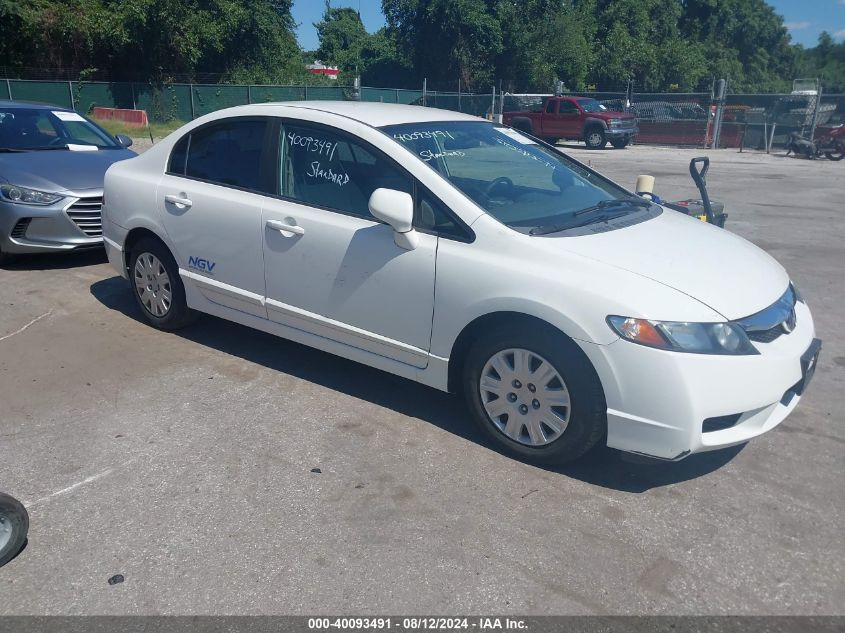 2009 Honda Civic Gx VIN: 1HGFA46519L000068 Lot: 40093491