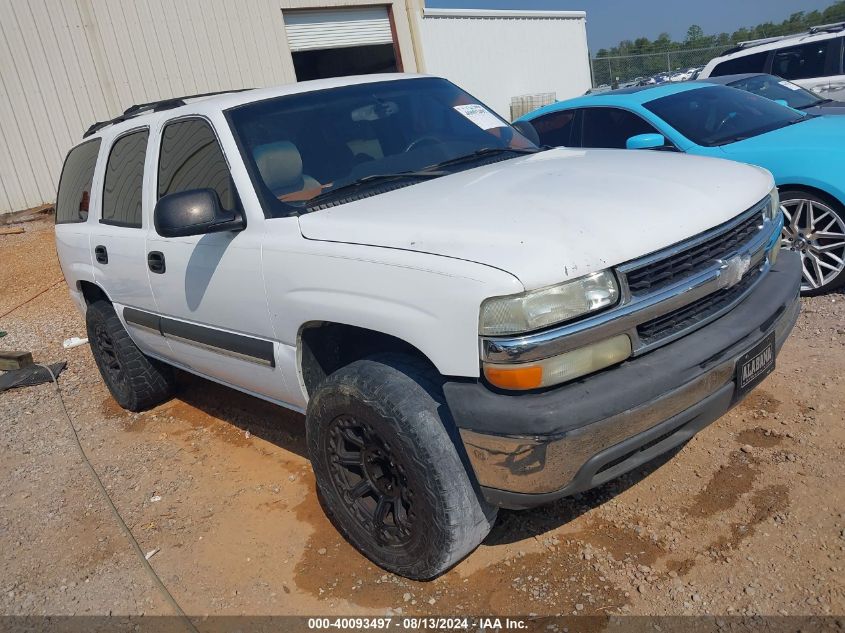 2004 Chevrolet Tahoe Ls VIN: 1GNEC13V24R120028 Lot: 40093497