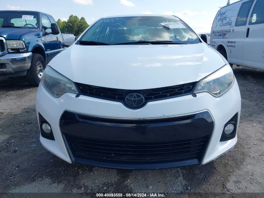 2016 Toyota Corolla S Plus VIN: 2T1BURHE0GC542989 Lot: 40093558