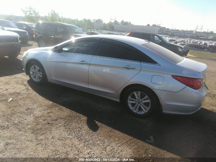 2013 Hyundai Sonata Gls VIN: 5NPEB4AC6DH656339 Lot: 40093562