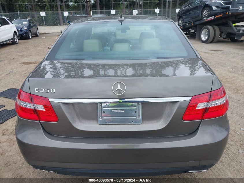 2011 Mercedes-Benz E 350 VIN: WDDHF5GB9BA458662 Lot: 40093578