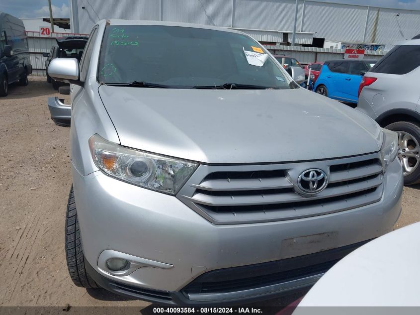 5TDYK3EH2CS055662 2012 Toyota Highlander Limited V6