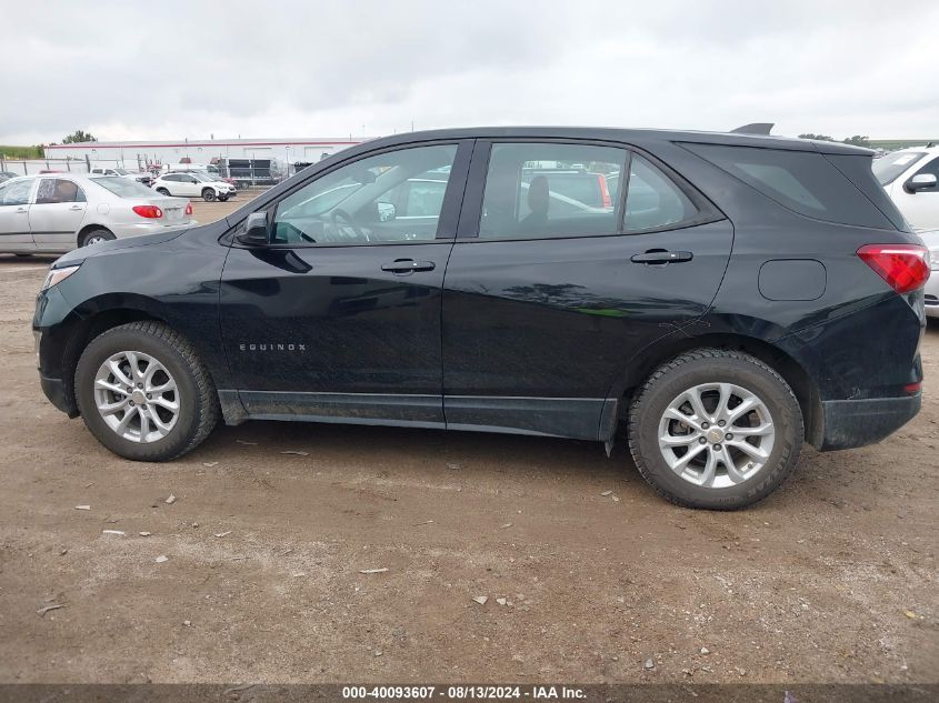 2019 Chevrolet Equinox Ls VIN: 2GNAXSEV4K6276487 Lot: 40093607