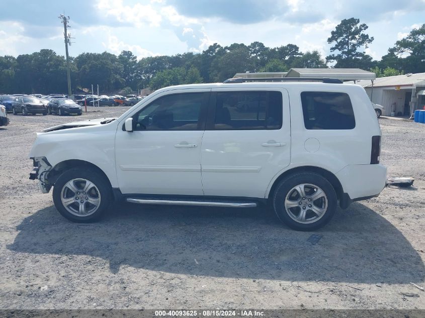 2015 Honda Pilot Ex-L VIN: 5FNYF3H51FB021775 Lot: 40093625