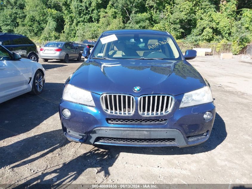 2011 BMW X3 xDrive28I VIN: 5UXWX5C50BL701924 Lot: 40093635