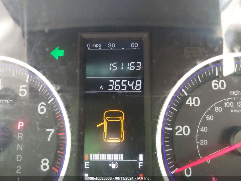 2009 Honda Cr-V Lx VIN: 5J6RE48399L064946 Lot: 40093636