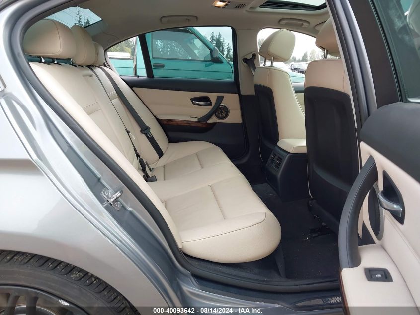 2011 BMW 335I xDrive VIN: WBAPL5C58BA742053 Lot: 40093642