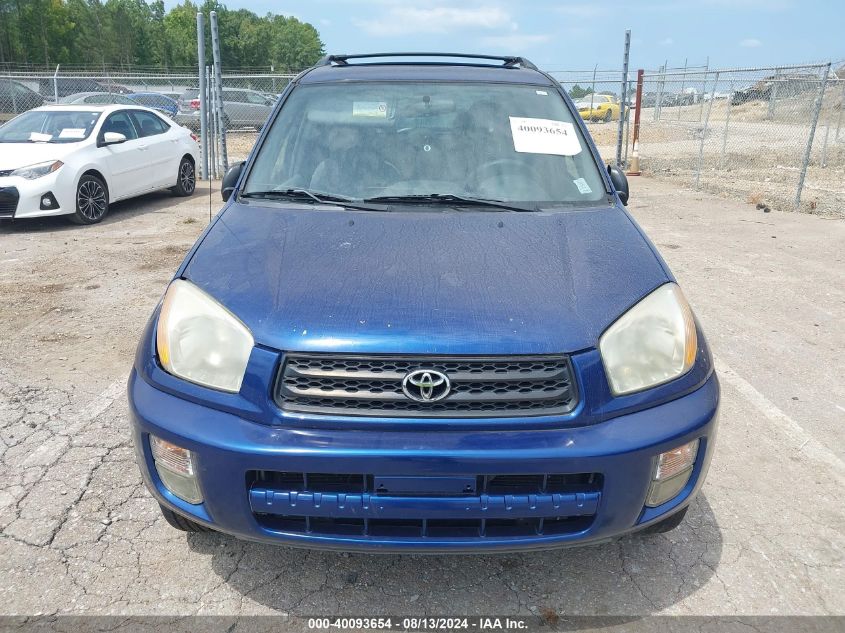 2002 Toyota Rav4 VIN: JTEGH20V820042638 Lot: 40093654