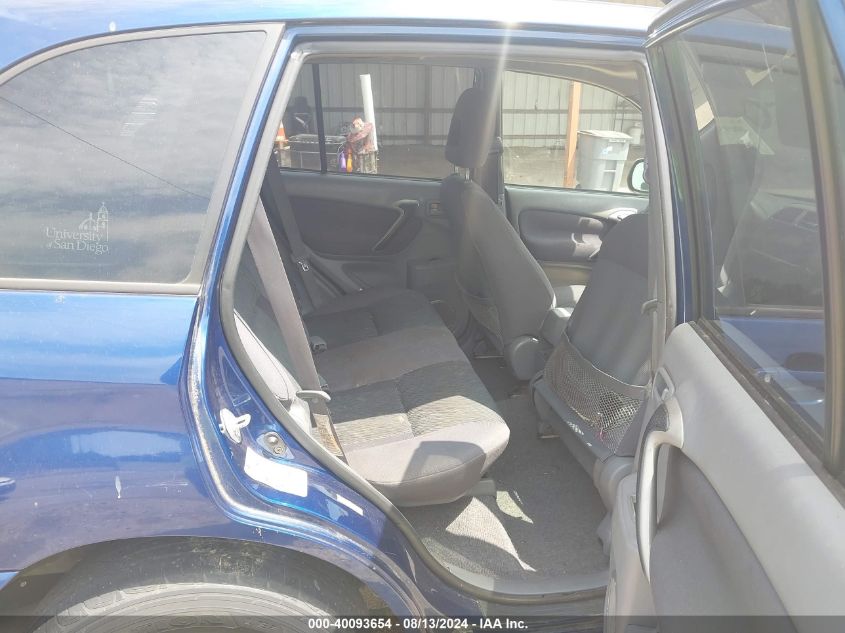 2002 Toyota Rav4 VIN: JTEGH20V820042638 Lot: 40093654