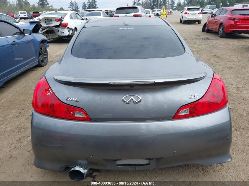 2011 Infiniti G37 Ipl VIN: JN1CV6EK4BM214497 Lot: 40093655