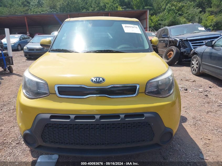 2015 Kia Soul + VIN: KNDJP3A51F7206956 Lot: 40093676