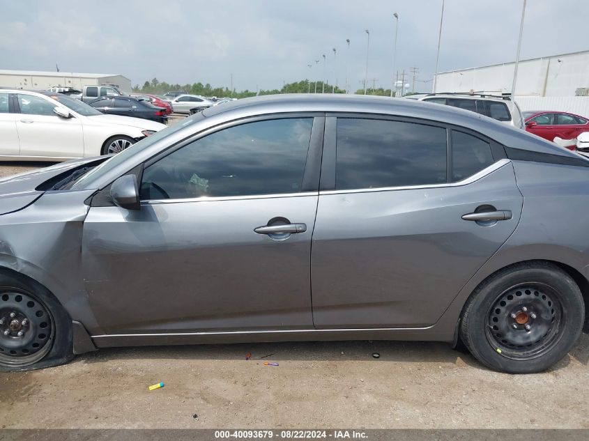 2022 Nissan Sentra S Xtronic Cvt VIN: 3N1AB8BV7NY238952 Lot: 40093679