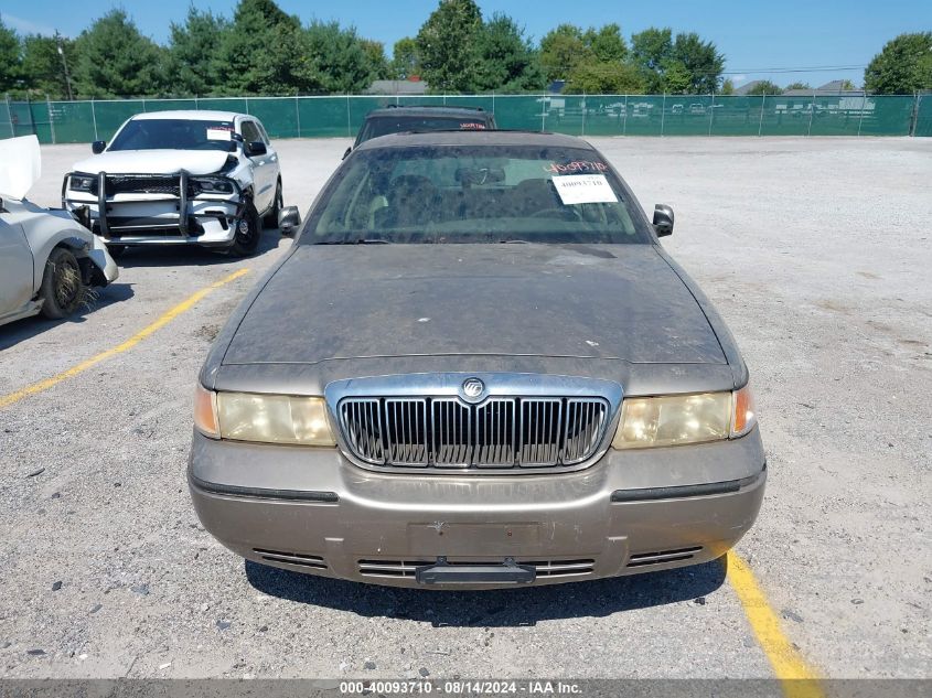 2001 Mercury Grand Marquis Ls VIN: 2MEFM75W91X602563 Lot: 40093710