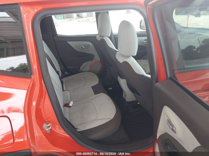 2015 Jeep Renegade Latitude VIN: ZACCJABT0FPB69201 Lot: 40093714