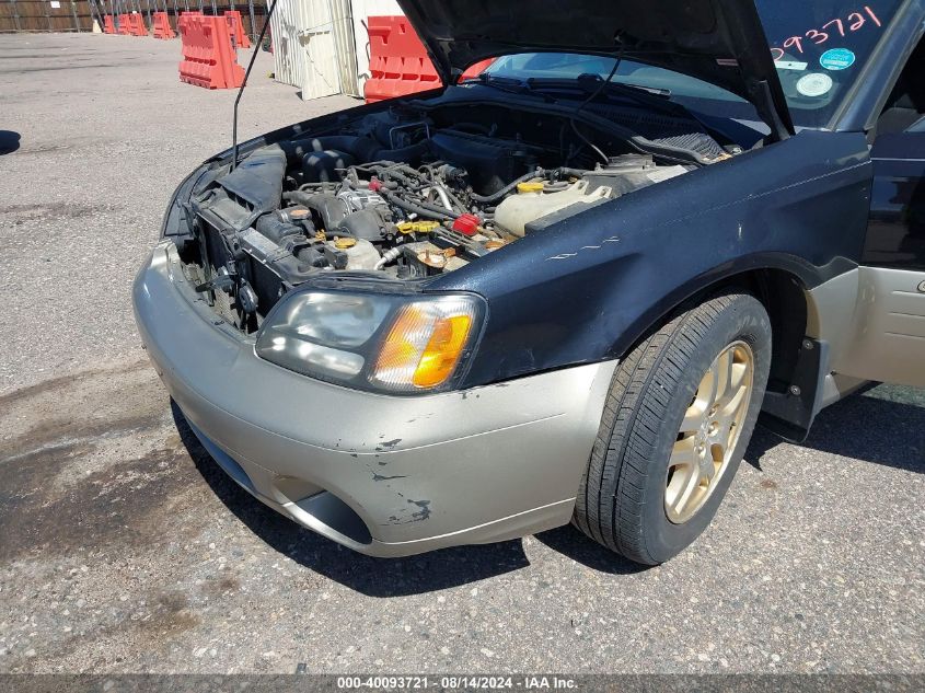 2001 Subaru Legacy Outback Limited VIN: 4S3BH686917604426 Lot: 40093721