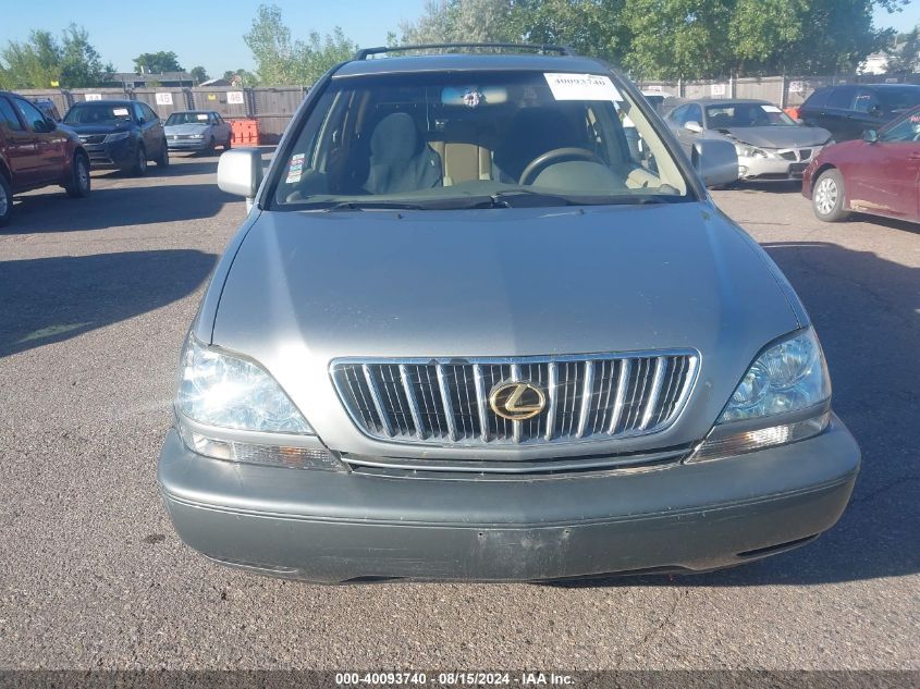2002 Lexus Rx 300 300 VIN: JTJGF10U620140317 Lot: 40093740
