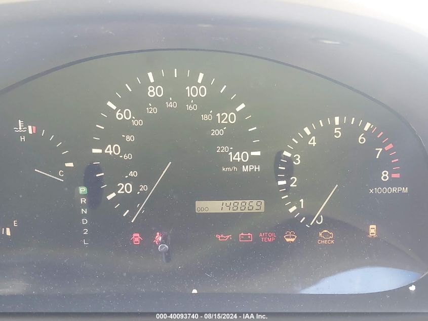 2002 Lexus Rx 300 300 VIN: JTJGF10U620140317 Lot: 40093740