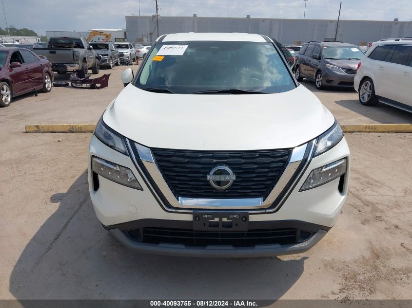 2022 Nissan Rogue Sv Fwd VIN: 5N1BT3BA1NC712669 Lot: 40093755