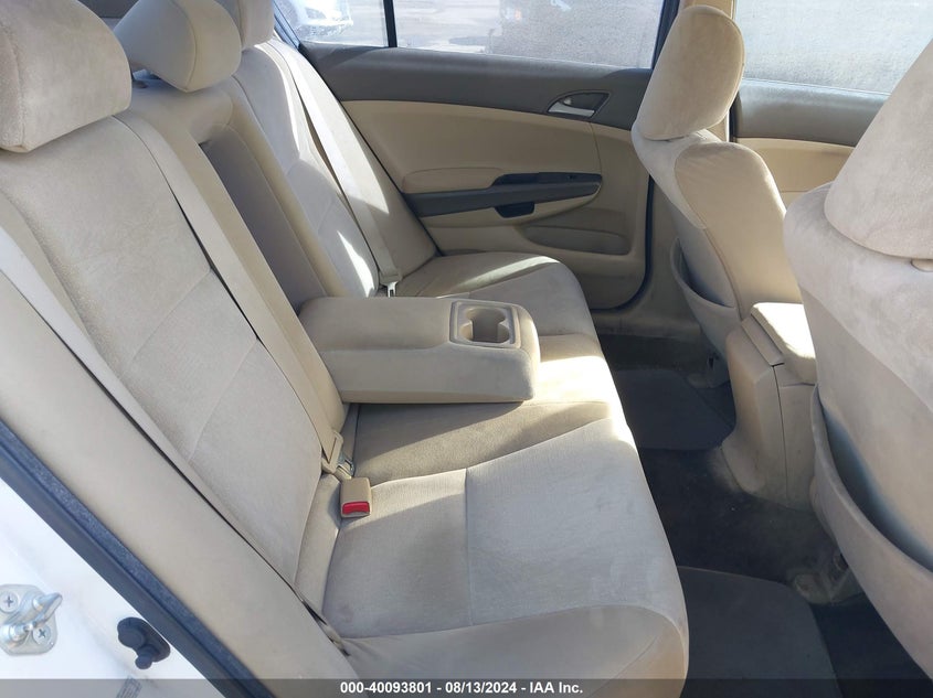 2010 Honda Accord 2.4 Lx-P VIN: 1HGCP2F44AA093942 Lot: 40093801