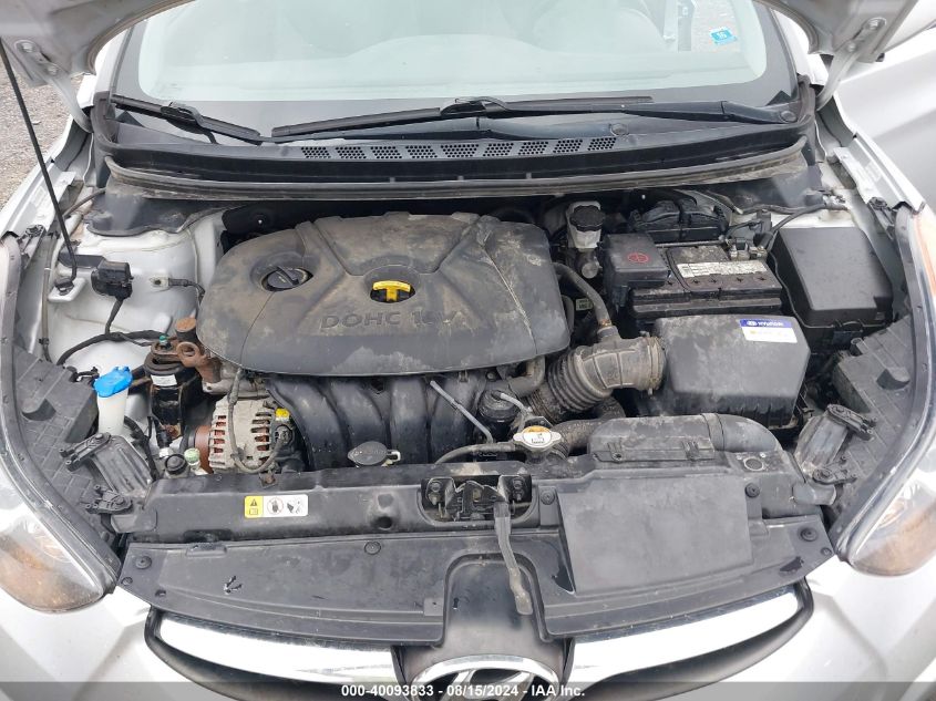 2012 Hyundai Elantra Gls (Ulsan Plant) VIN: KMHDH4AE2CU254278 Lot: 40093833