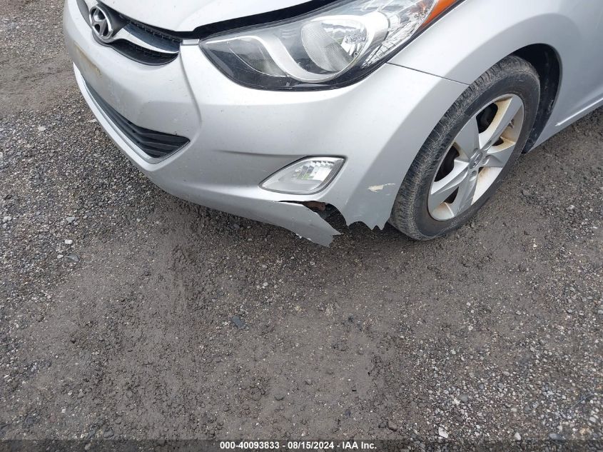 2012 Hyundai Elantra Gls (Ulsan Plant) VIN: KMHDH4AE2CU254278 Lot: 40093833