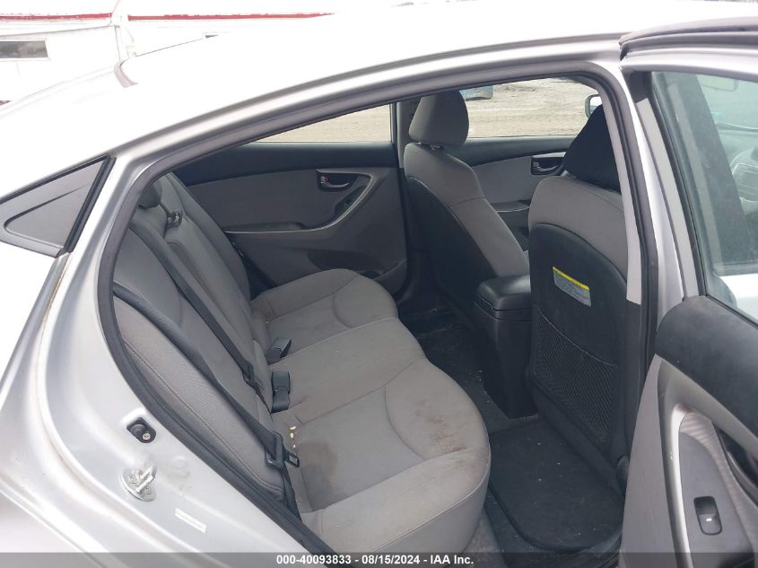 2012 Hyundai Elantra Gls (Ulsan Plant) VIN: KMHDH4AE2CU254278 Lot: 40093833