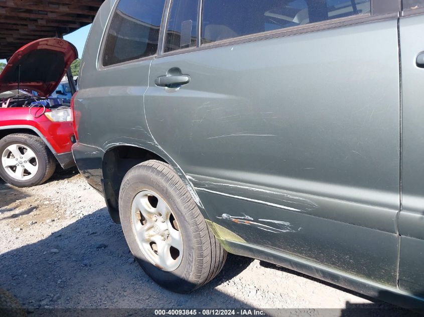 2004 Toyota Highlander VIN: JTEGD21A740089377 Lot: 40093845