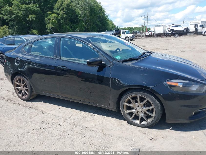 2013 Dodge Dart Rallye VIN: 1C3CDFBH6DD154786 Lot: 40093861