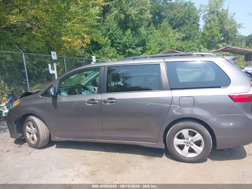 2018 Toyota Sienna Le 8 Passenger VIN: 5TDKZ3DC8JS926634 Lot: 40093885