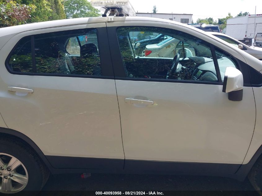 2019 Chevrolet Trax Ls VIN: 3GNCJNSBXKL261851 Lot: 40093958