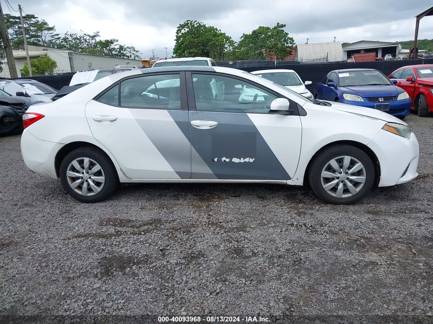 2016 TOYOTA COROLLA LE - 5YFBURHE3GP417890