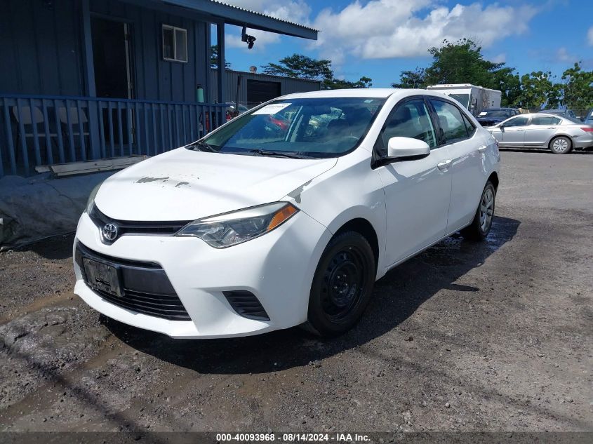 5YFBURHE3GP417890 2016 TOYOTA COROLLA - Image 2