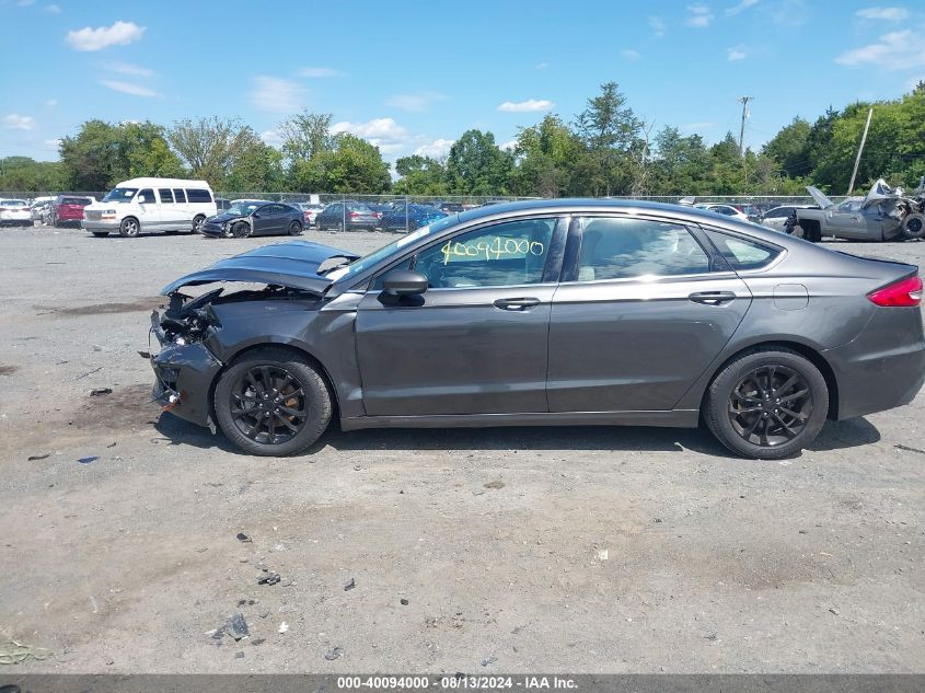 2019 Ford Fusion Se VIN: 3FA6P0HD9KR145740 Lot: 40094000