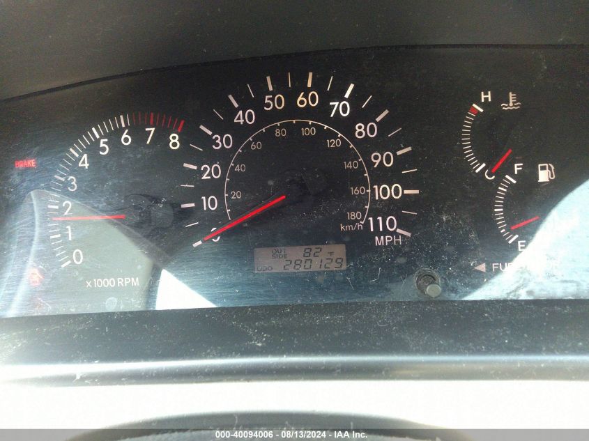 2005 Toyota Corolla Le VIN: JTDBR32E252057871 Lot: 40094006