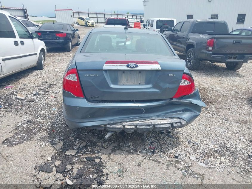 2012 Ford Fusion Sel VIN: 3FAHP0JA6CR331780 Lot: 40094039