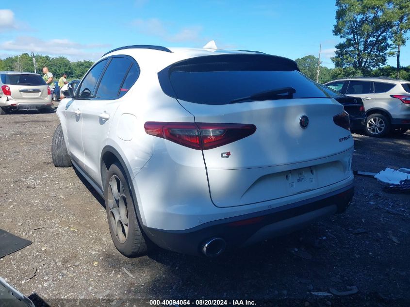 2018 Alfa Romeo Stelvio Ti Sport VIN: ZASFAKNN7J7B73621 Lot: 40094054