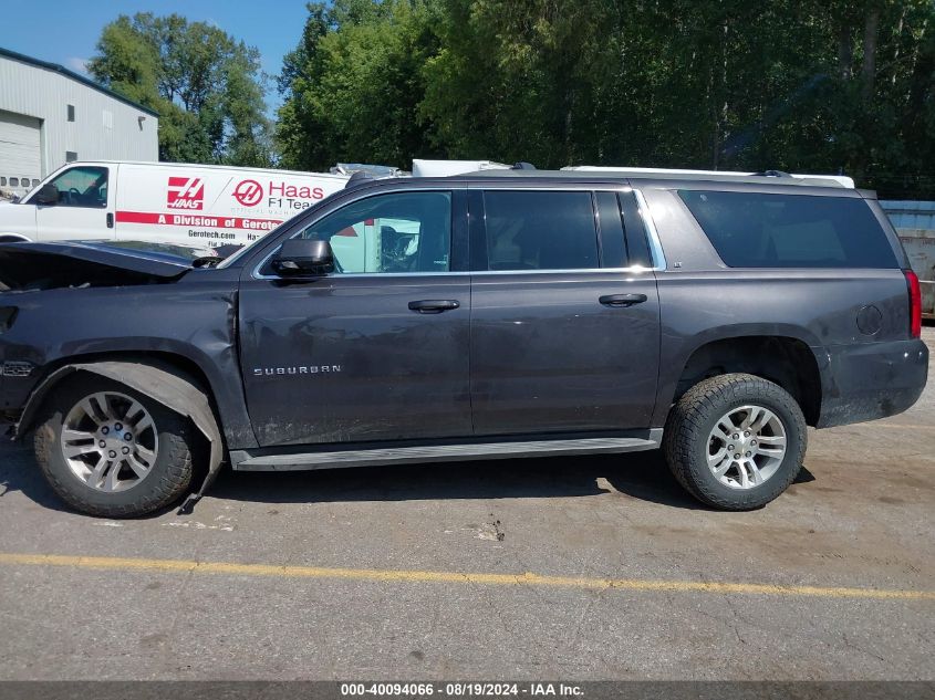 2015 Chevrolet Suburban 1500 Lt VIN: 1GNSKJKC9FR553449 Lot: 40094066