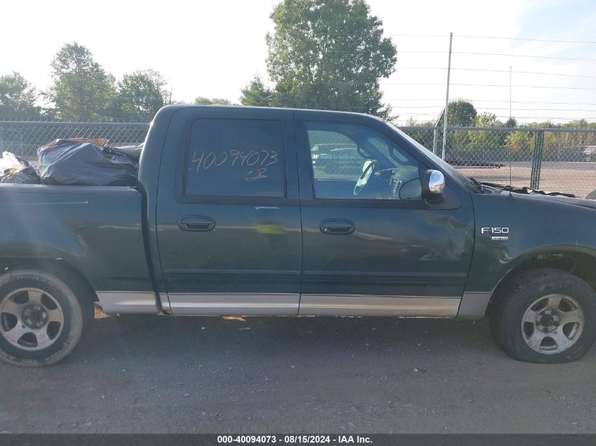 2001 Ford F-150 Harley-Davidson Edition/King Ranch Edition/Lariat/Xlt VIN: 1FTRW07L01KF34143 Lot: 40094073