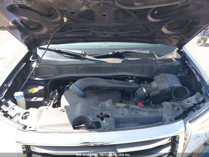 2013 Honda Pilot Ex VIN: 5FNYF4H46DB081173 Lot: 40094084