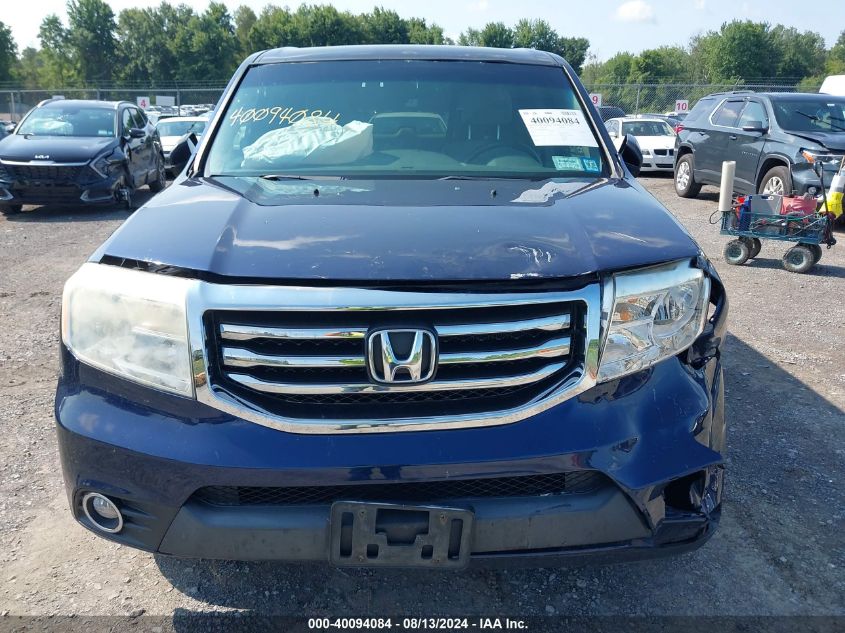 2013 Honda Pilot Ex VIN: 5FNYF4H46DB081173 Lot: 40094084
