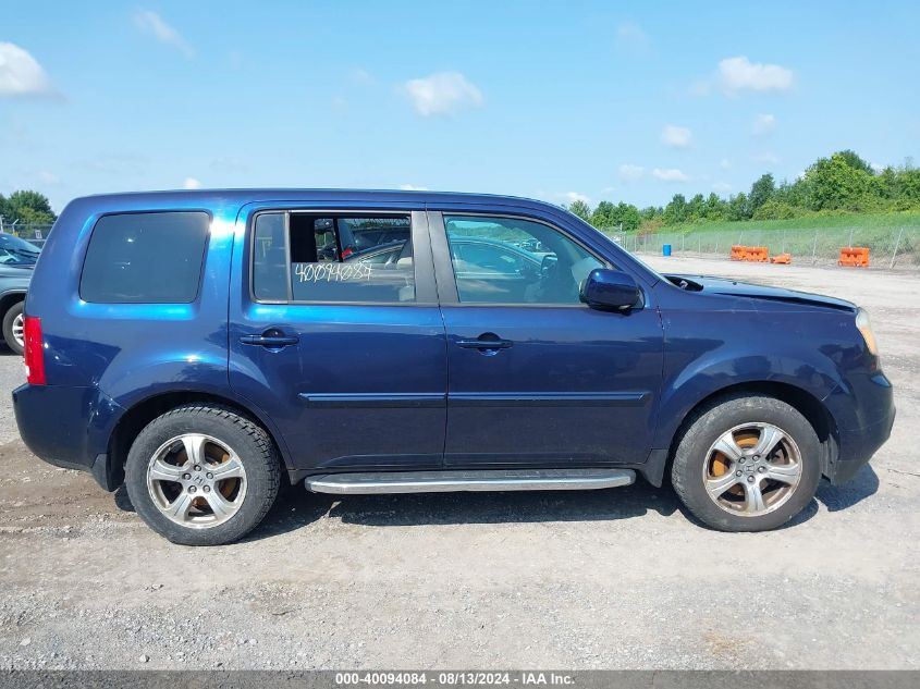 2013 Honda Pilot Ex VIN: 5FNYF4H46DB081173 Lot: 40094084