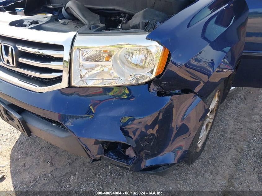 2013 Honda Pilot Ex VIN: 5FNYF4H46DB081173 Lot: 40094084