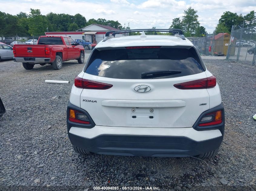 2021 Hyundai Kona Sel Plus VIN: KM8K6CAA1MU737069 Lot: 40094093