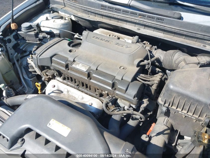 2009 Hyundai Elantra Gls/Se VIN: KMHDU46DX9U697816 Lot: 40094100