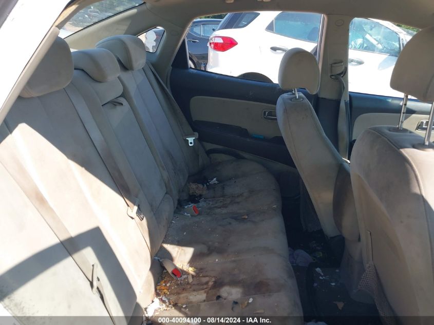 2009 Hyundai Elantra Gls/Se VIN: KMHDU46DX9U697816 Lot: 40094100