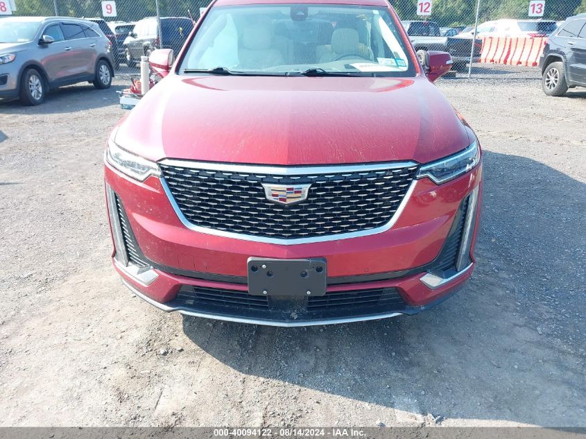 2021 Cadillac Xt6 Awd Premium Luxury VIN: 1GYKPDRS4MZ200925 Lot: 40094122