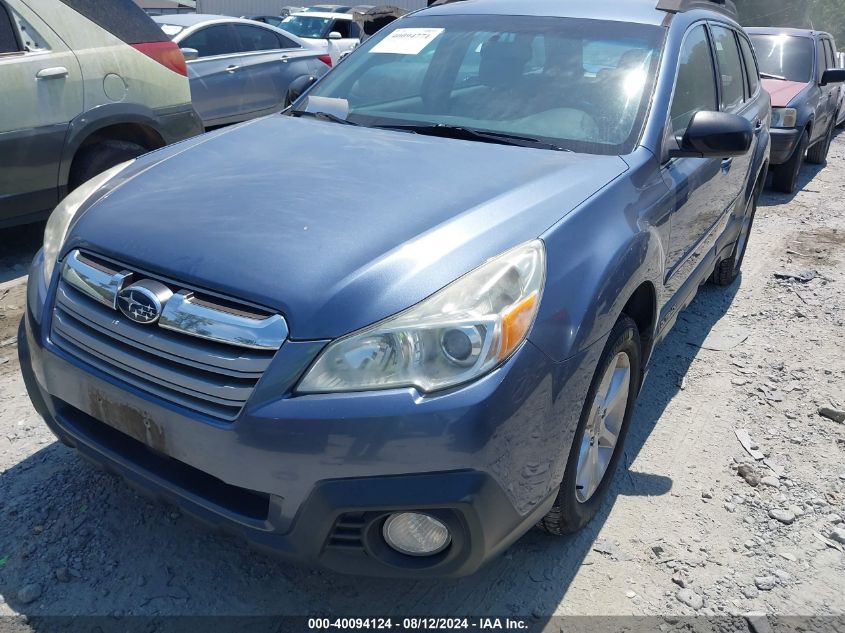 2014 Subaru Outback 2.5I VIN: 4S4BRCACXE3327984 Lot: 40094124