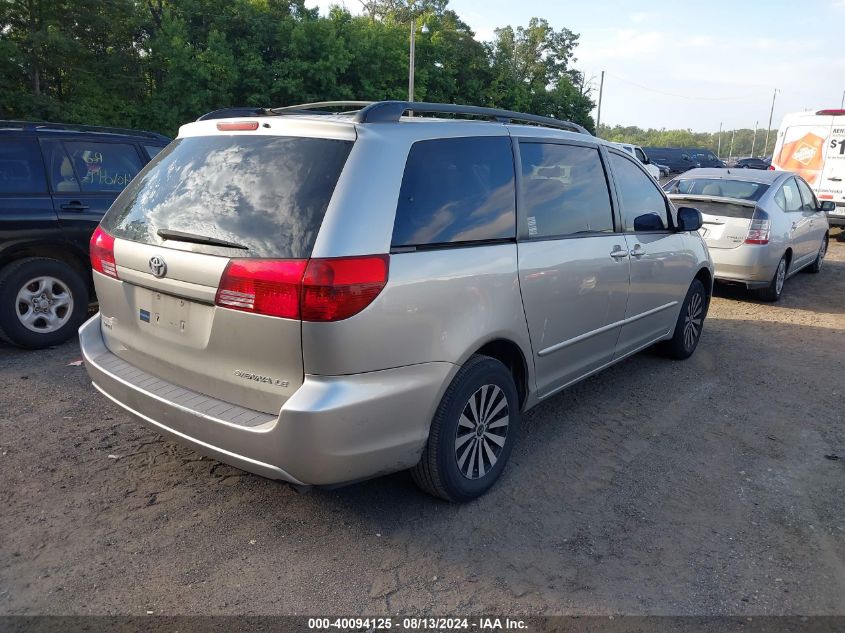 2004 Toyota Sienna Le VIN: 5TDZA23C74S184524 Lot: 40094125