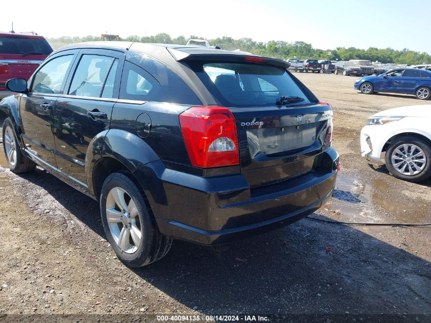 2012 Dodge Caliber Sxt VIN: 1C3CDWDA7CD506448 Lot: 40094135