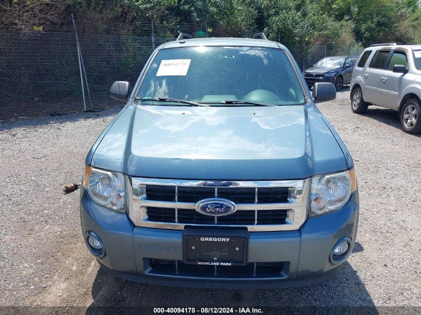 2011 Ford Escape Xlt VIN: 1FMCU0D79BKB96063 Lot: 40094175